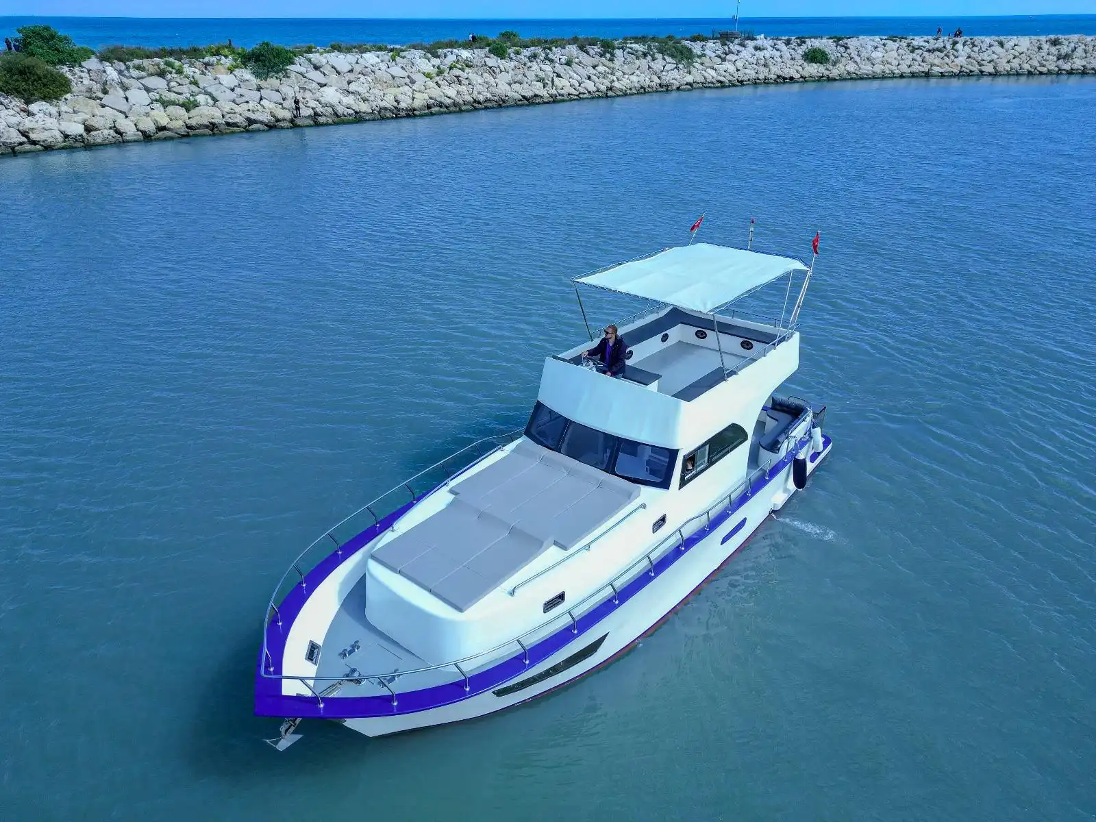 Antalya Kundu Yacht Charter 15m Custom Built 40